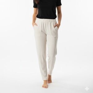 Women's Cream Pants Set